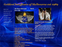 Tablet Screenshot of melbourne-weddingcars.com